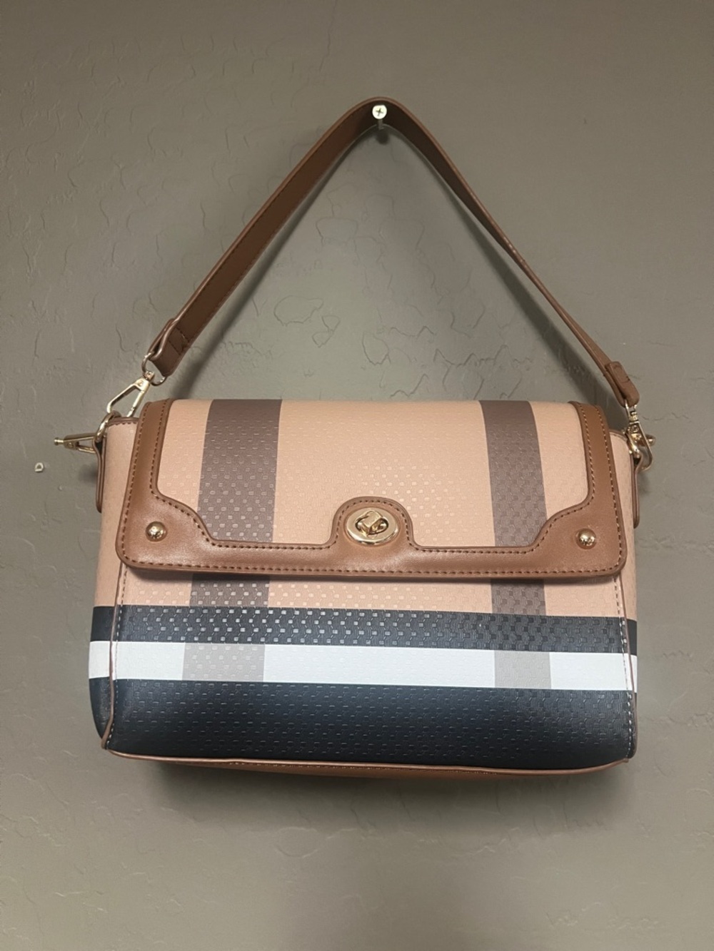 Beautiful Brown Shoulder Crossbody Bag - Picture 3 of 7